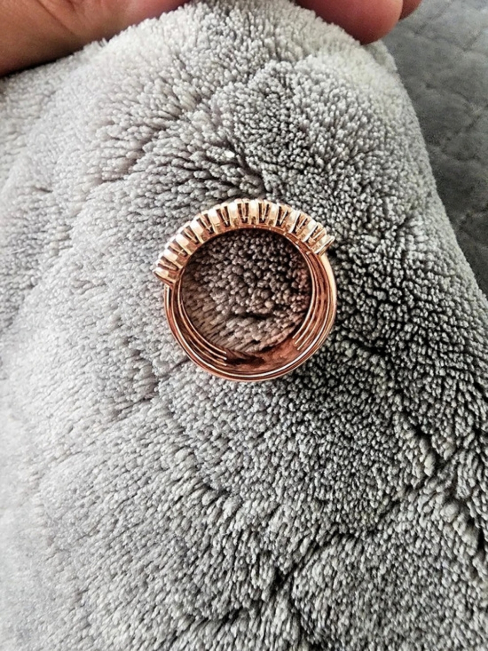 Multicolor Beaded Ring - Picture 3 of 3